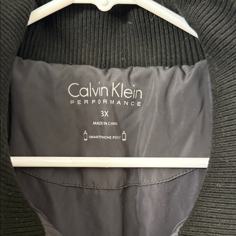 Calvin Klein Charcoal Quilted Vest - Picture 3 of 7